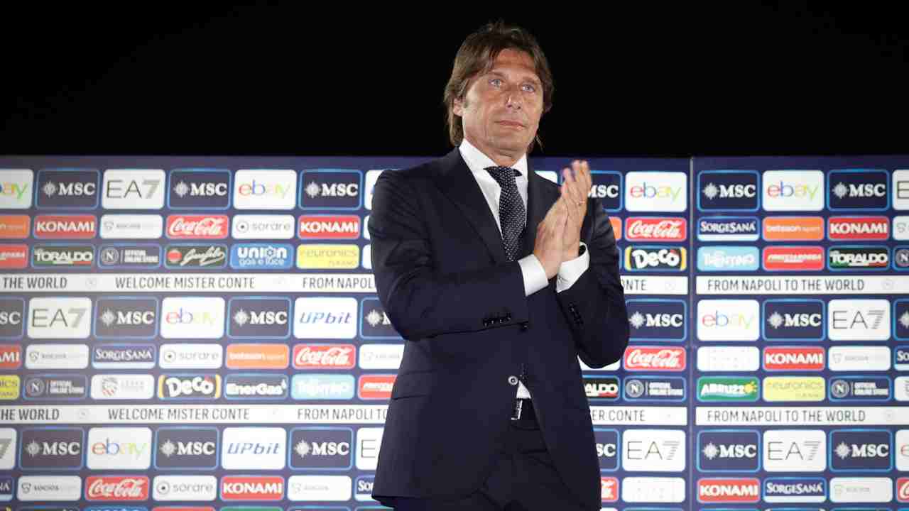 Il nuovo tecnico del Napoli Antonio Conte - Lapresse - Faziosi.it