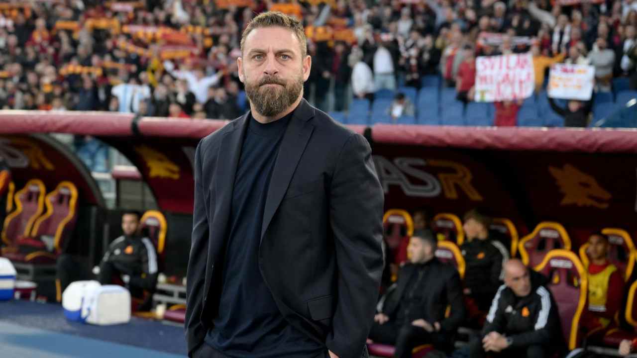 La concentrazione di De Rossi - Lapresse - Faziosi.it