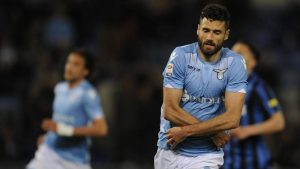 Antonio Candreva con la maglia della Lazio - Lapresse - Faziosi.it