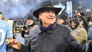 Il presidente della Lazio Claudio Lotito - Lapresse - Faziosi.it