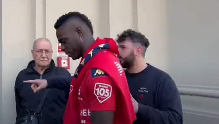 Le prime dichiarazioni di Balotelli 