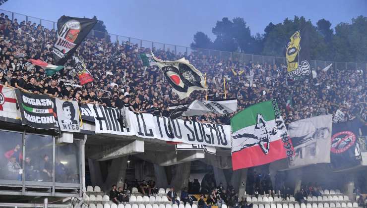 Interrotto l'allenamento dei bianconeri