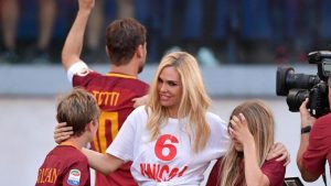 Totti, Ilary e i figli - Lapresse - Faziosi